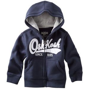 Oshkosh B'gosh - Zip up front Hoodie (NWT)